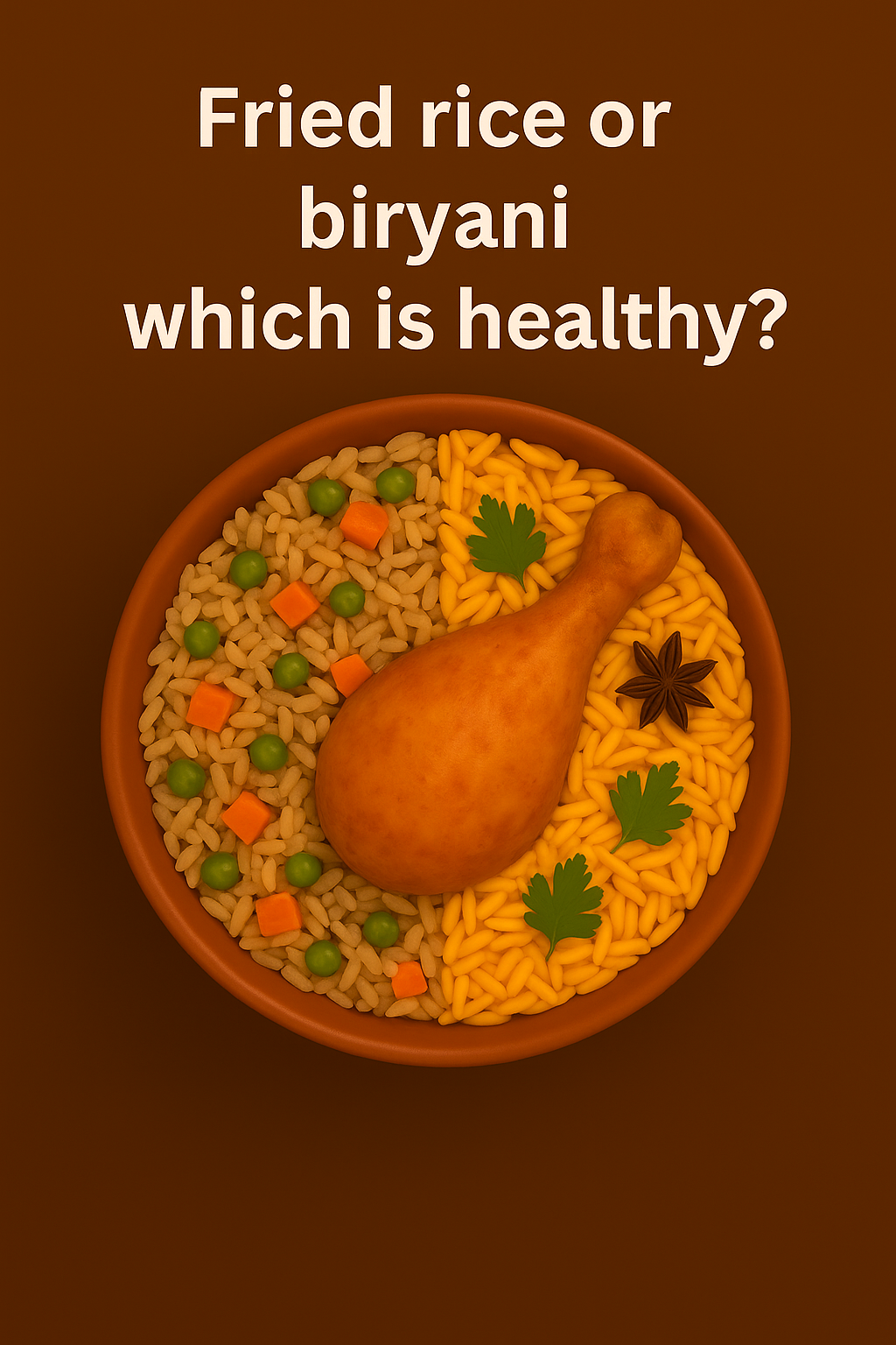 Fried rice or biryani which is healthy?