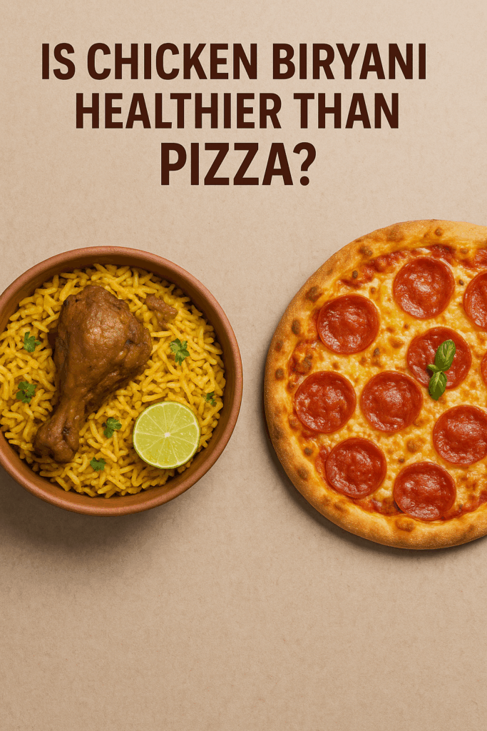 Is Chicken Biryani Healthier Than Pizza?