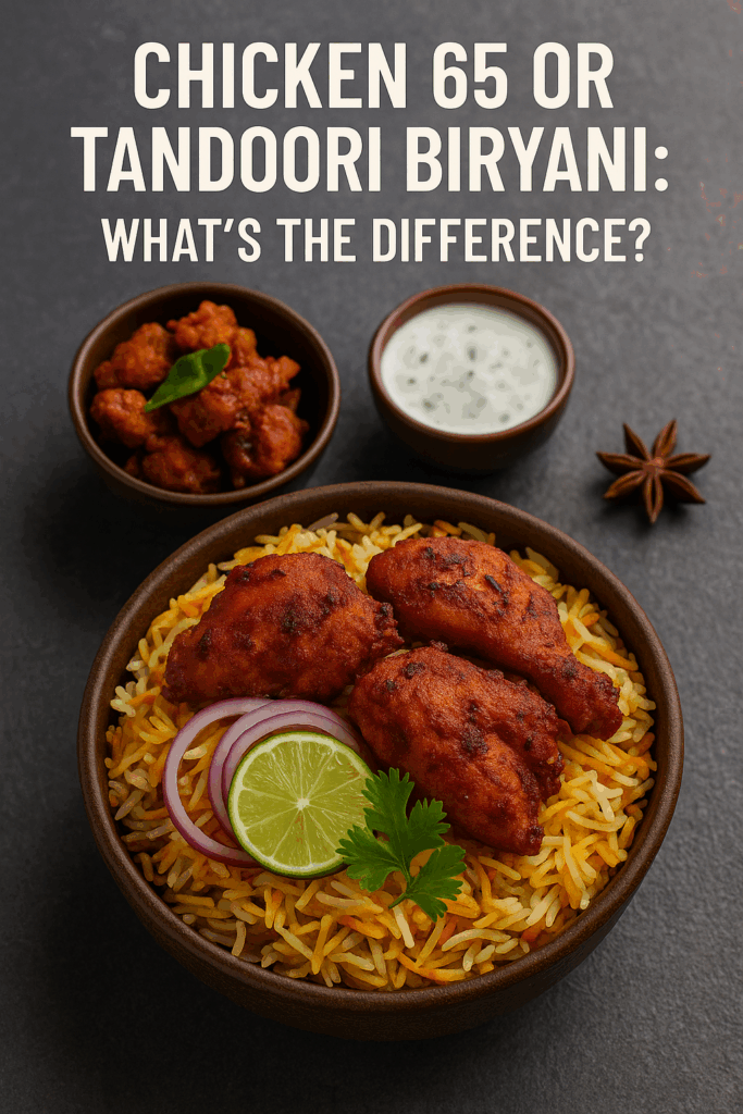 Chicken 65 or Tandoori Biryani: What’s the Difference?