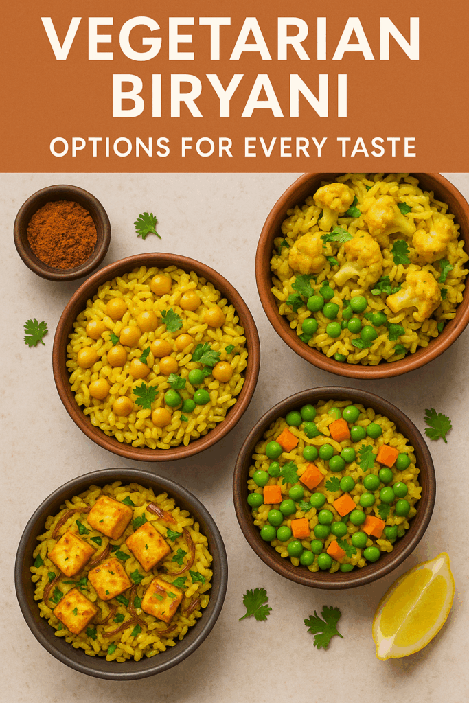Vegetarian Biryani Options for Every Taste