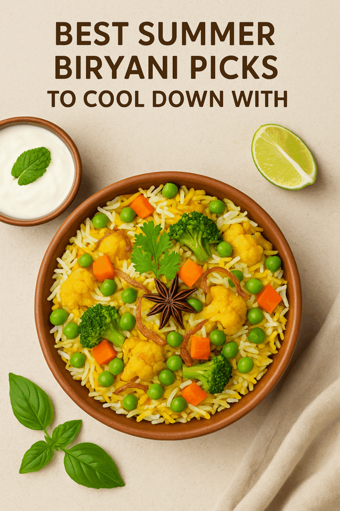 Best Summer Biryani Picks to Cool Down With
