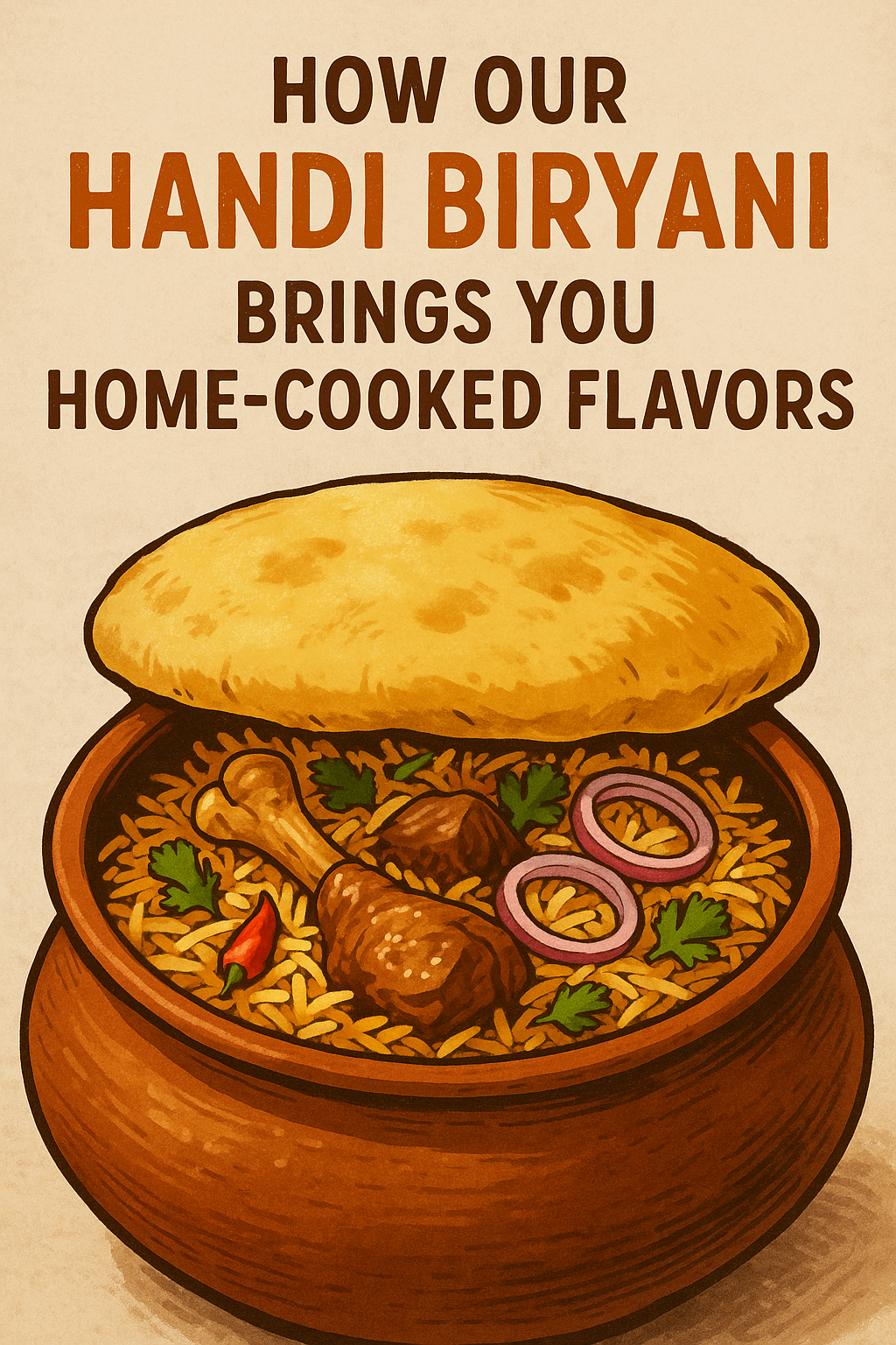 How Our Handi Biryani Brings You Home-Cooked Flavors