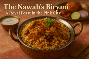 The Nawab’s Biryani – A Royal Feast in the Pink City