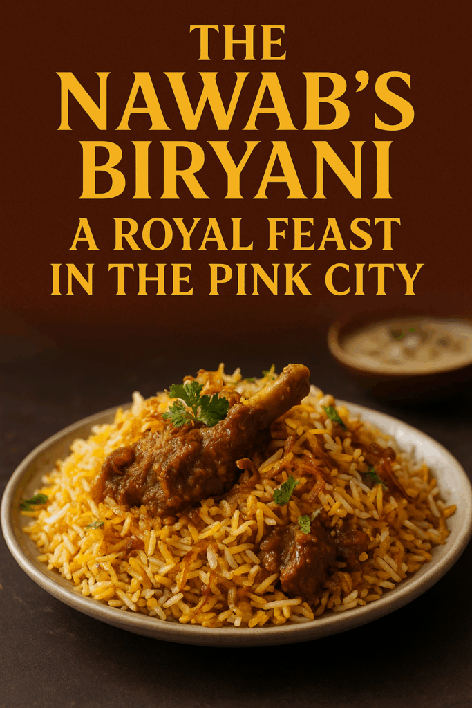The Nawab’s Biryani – A Royal Feast in the Pink City