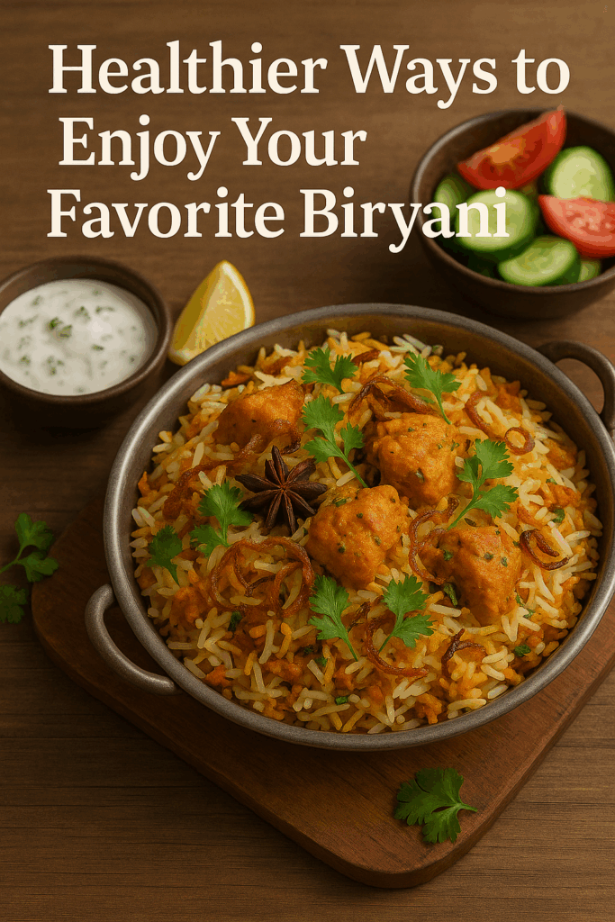 5 Healthier Ways to Enjoy Your Favorite Biryani